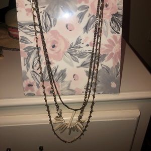 Stella & Dot layered necklace